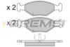 BREMSI BP2343-1 Brake Pad Set, disc brake